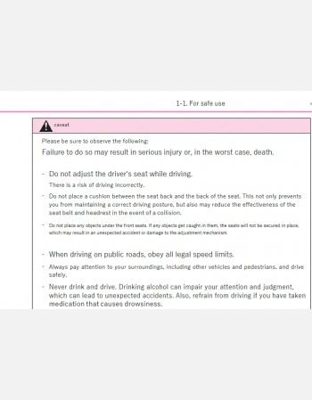 toyota esquire 2017-2018 owners manual in english
